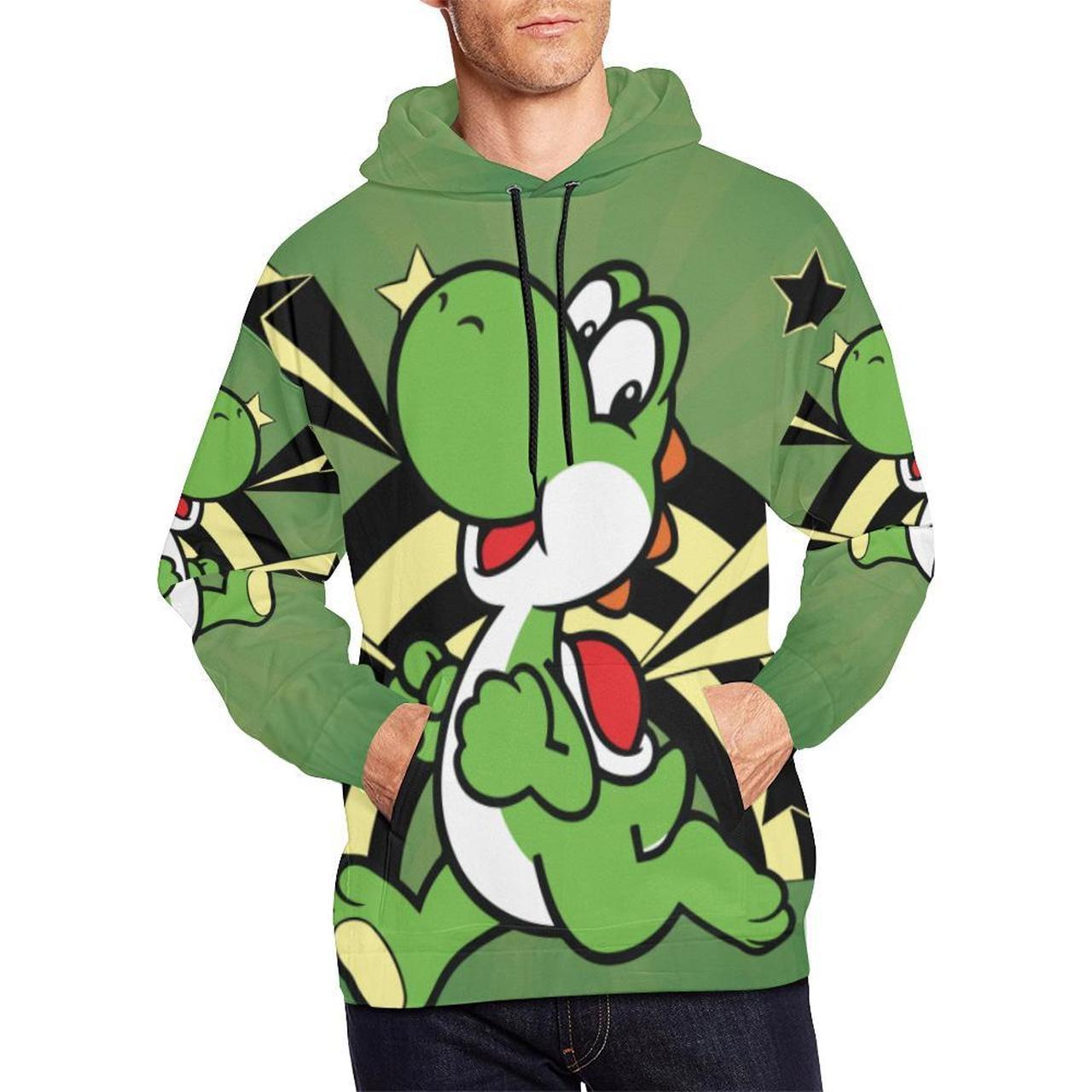 Yoshi All Over Print Hoodie Ponuna