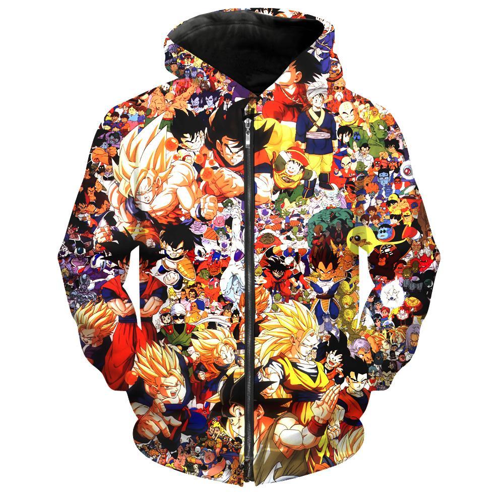 Dbz hoodie amazon Clearance