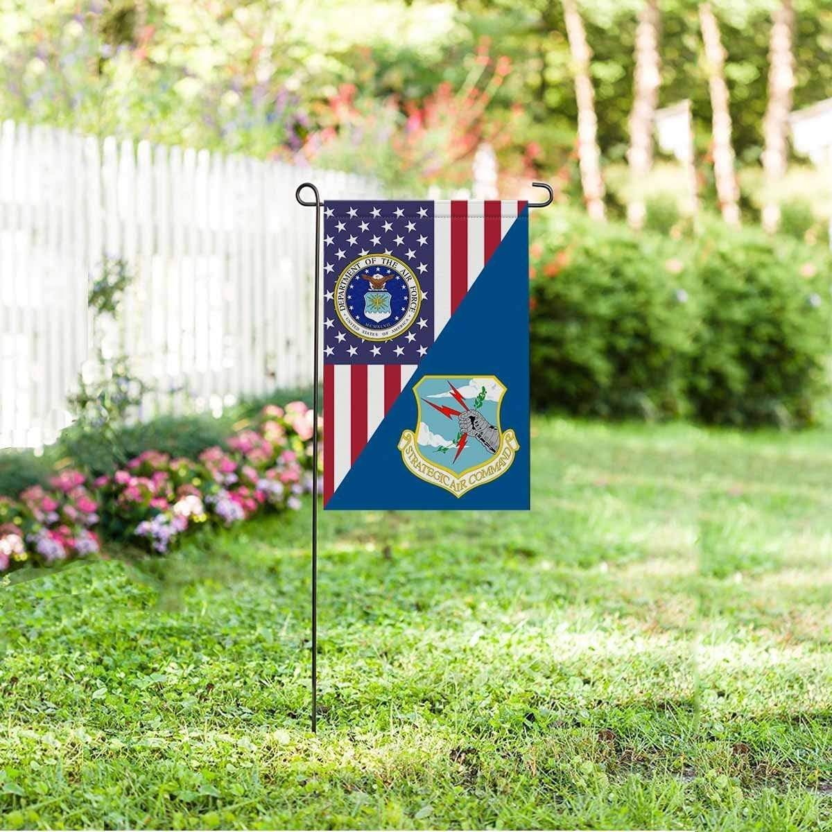 Us Air Force Air Mobility Command Retired Double Sided Garden Flags